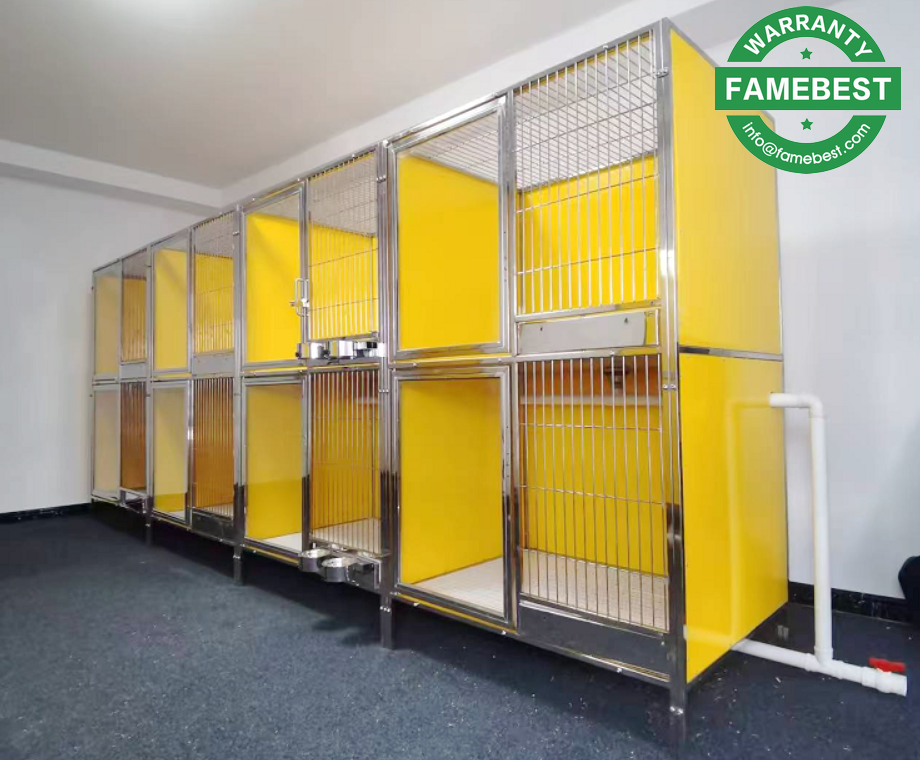 bank stackable dog cage